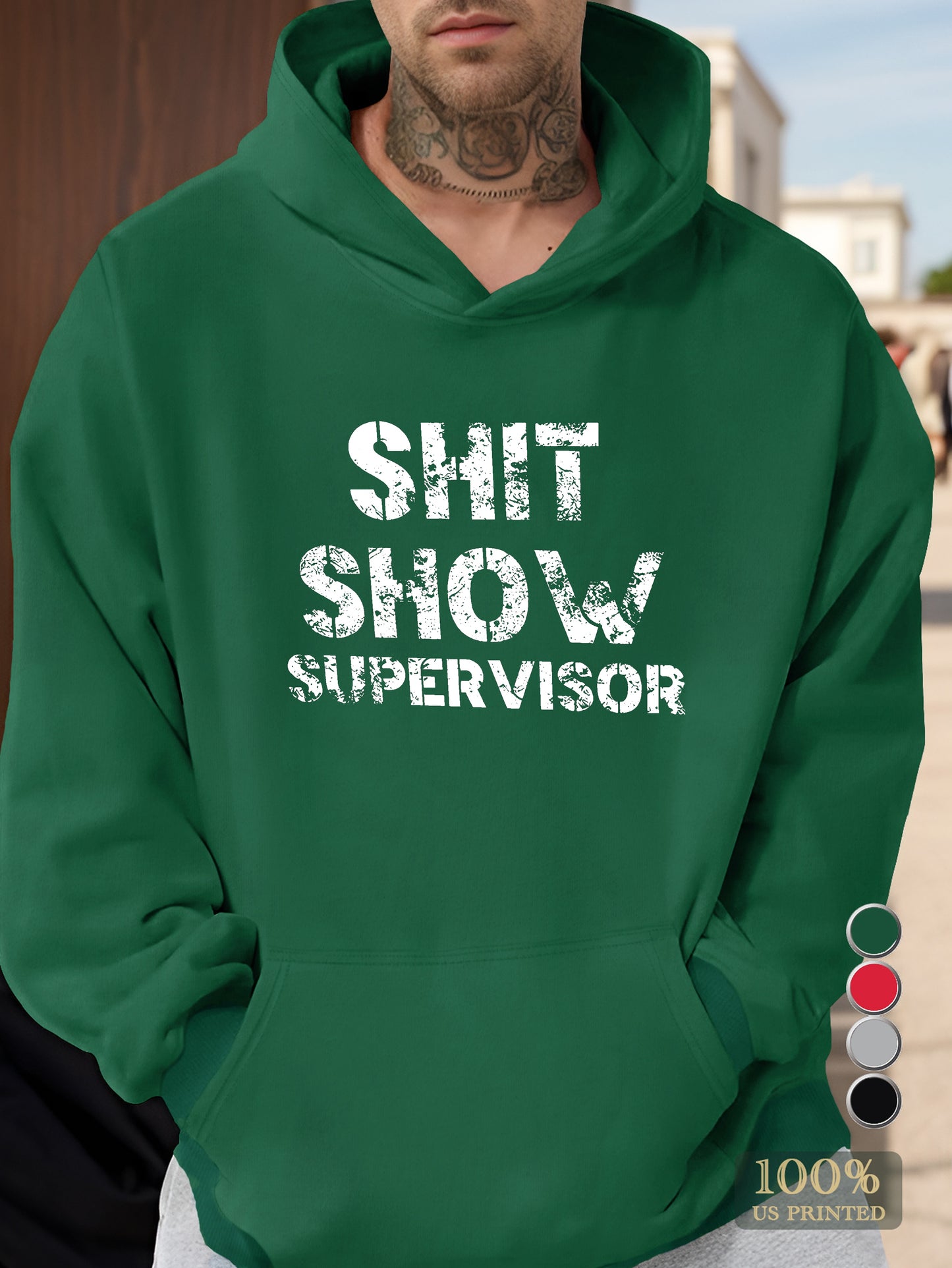 Shit Show Men's hooded sweatshirt