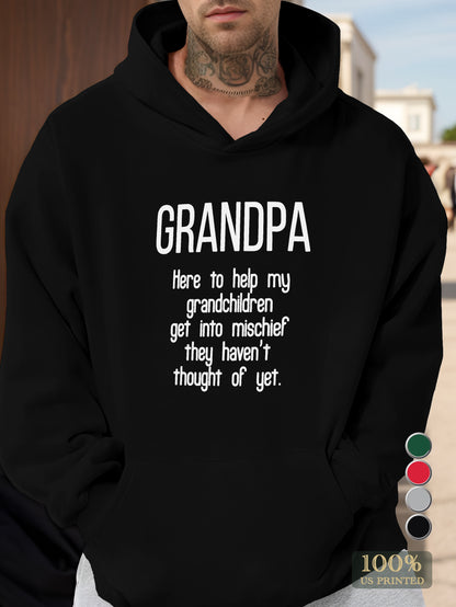 Grandpa Men's hooded sweatshirt