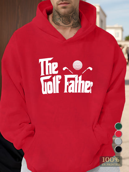 THE GOLF FATHER Men's hooded sweatshirt