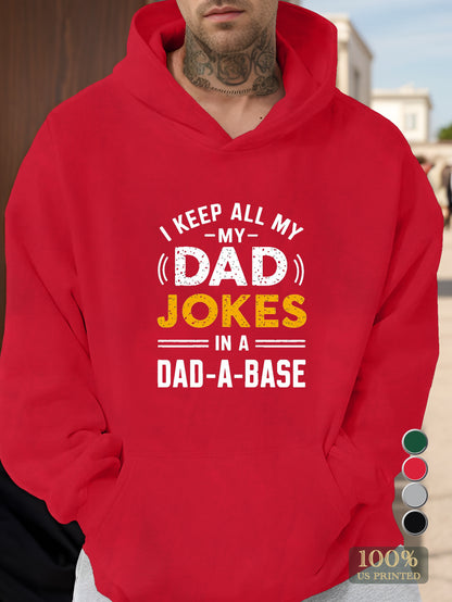 Dad Jokes Database Men's hooded sweatshirt