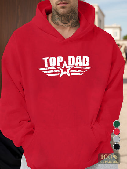 Top Dad Men's hooded sweatshirt