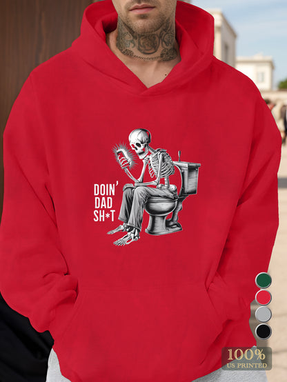 DOIN DAD SH T Men's hooded sweatshirt