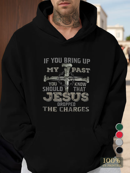 graphic Men's hooded sweatshirt