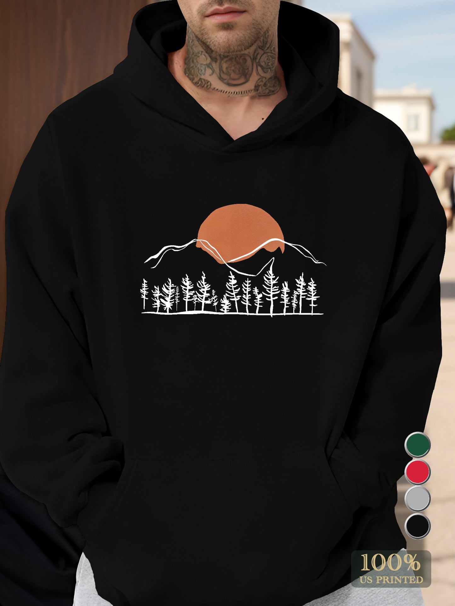 Sun Mountains Woods Men's hooded sweatshirt