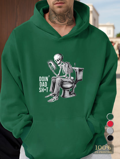 DOIN DAD SH T Men's hooded sweatshirt