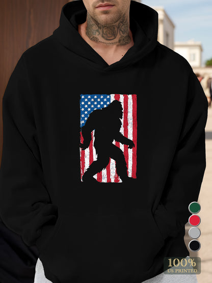 Flag Men's hooded sweatshirt