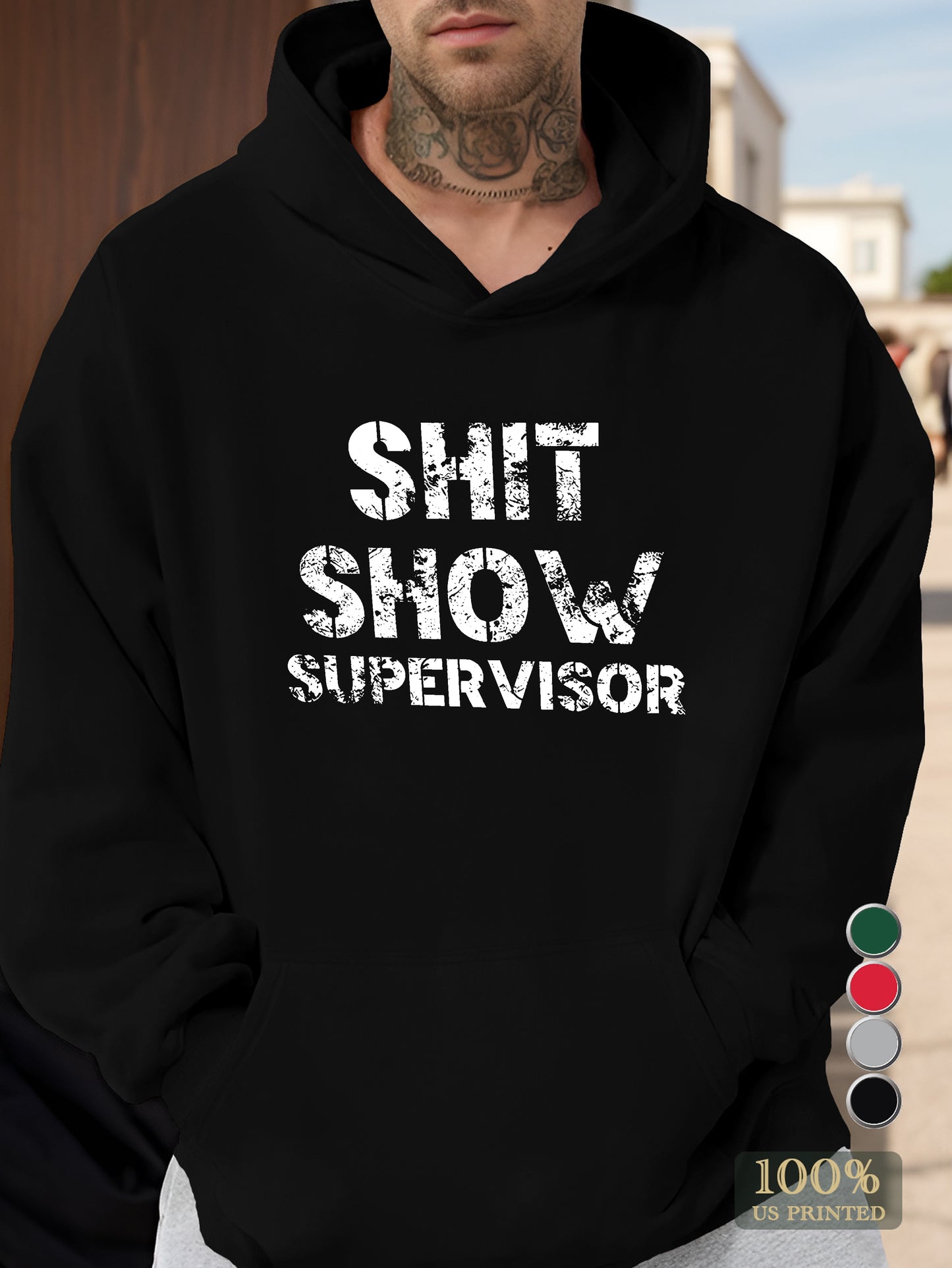 Shit Show Men's hooded sweatshirt