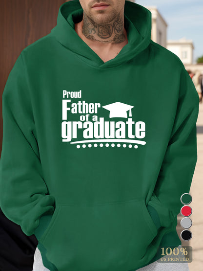 Proud Father Of Graduates Men's hooded sweatshirt