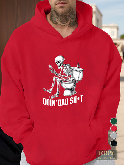 DOIN DAD SH T Men's hooded sweatshirt