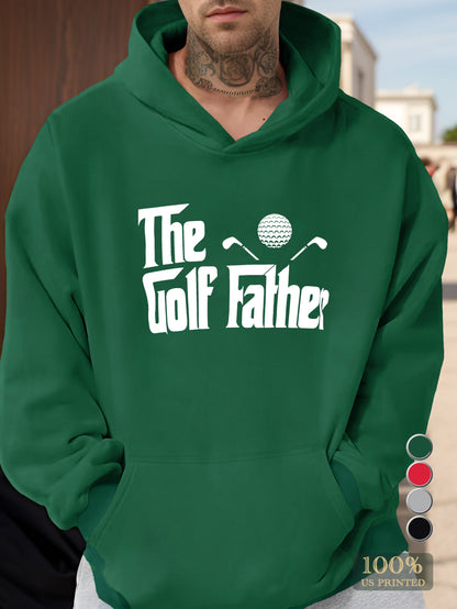 THE GOLF FATHER Men's hooded sweatshirt