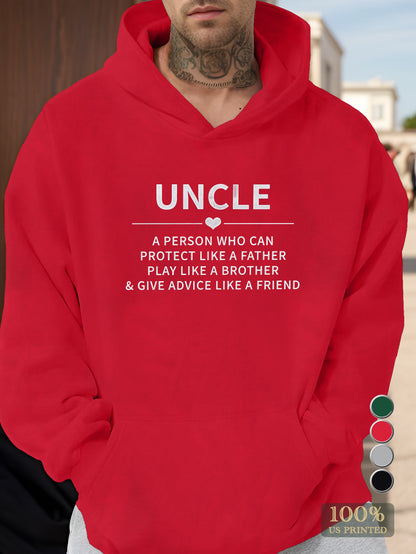 Uncle Men's hooded sweatshirt