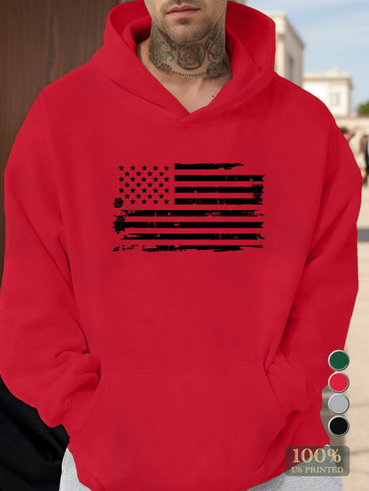 Flag Men's hooded sweatshirt