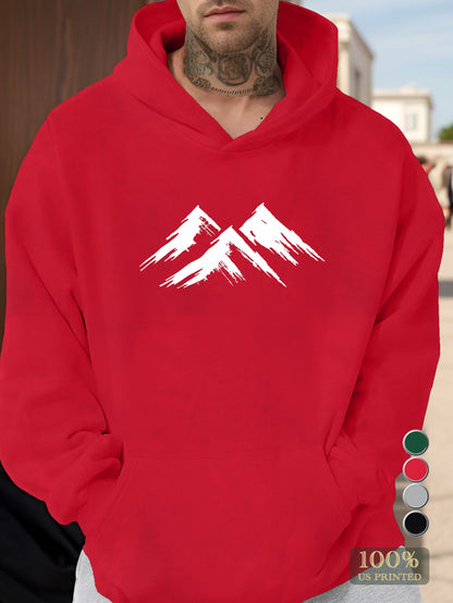 Vintage Mountain Logo Men's hooded sweatshirt