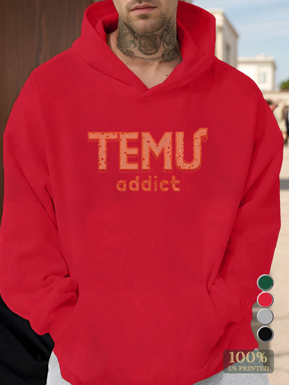 temu Men's hooded sweatshirt