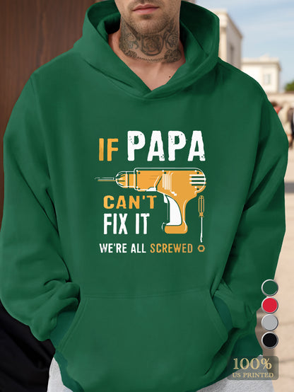 papa Men's hooded sweatshirt