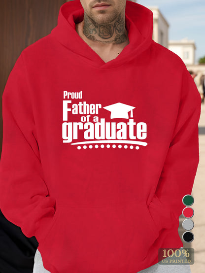 Proud Father Of Graduates Men's hooded sweatshirt