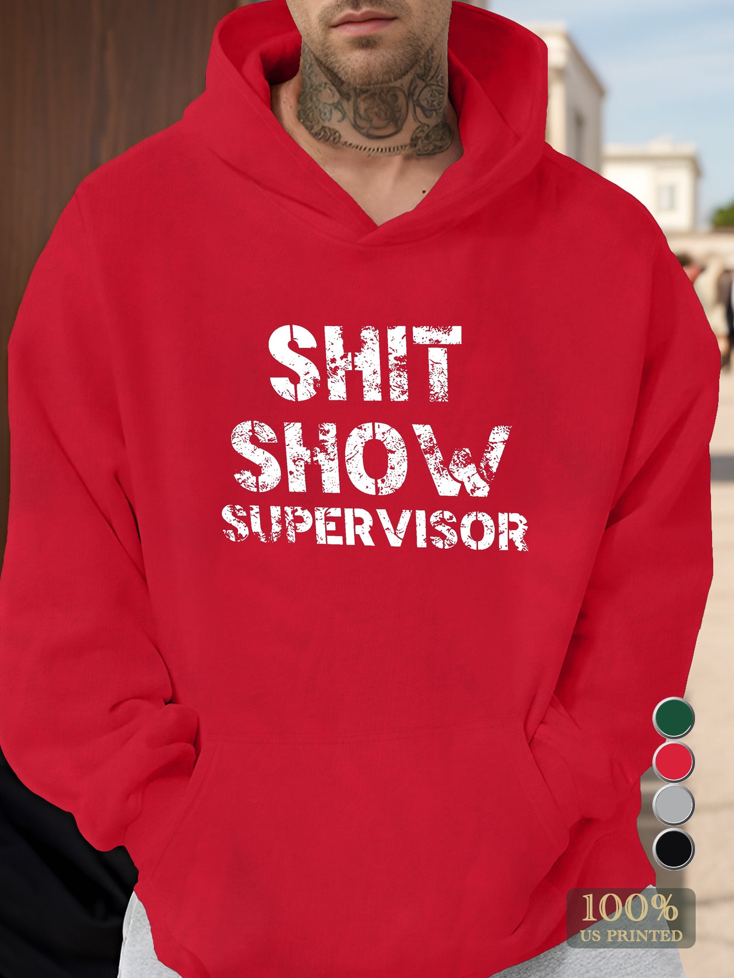 Shit Show Men's hooded sweatshirt