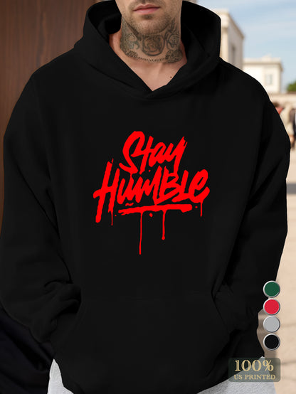 stay humble Men's hooded sweatshirt