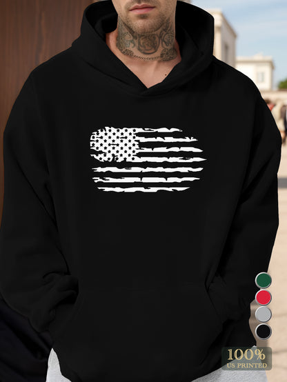 American Flag Men's hooded sweatshirt