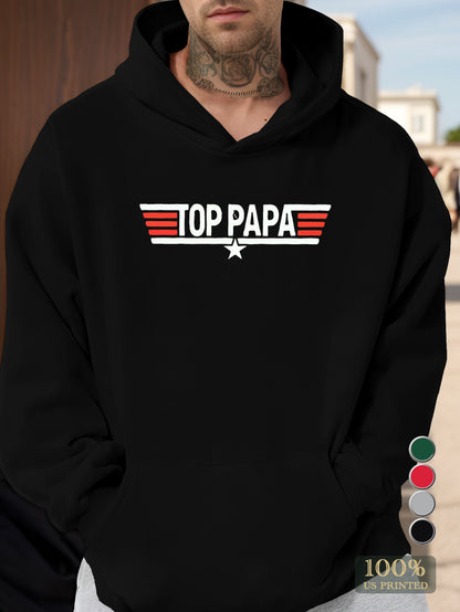 TOP PAPA Men's hooded sweatshirt