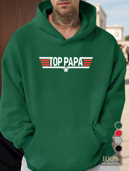 TOP PAPA Men's hooded sweatshirt