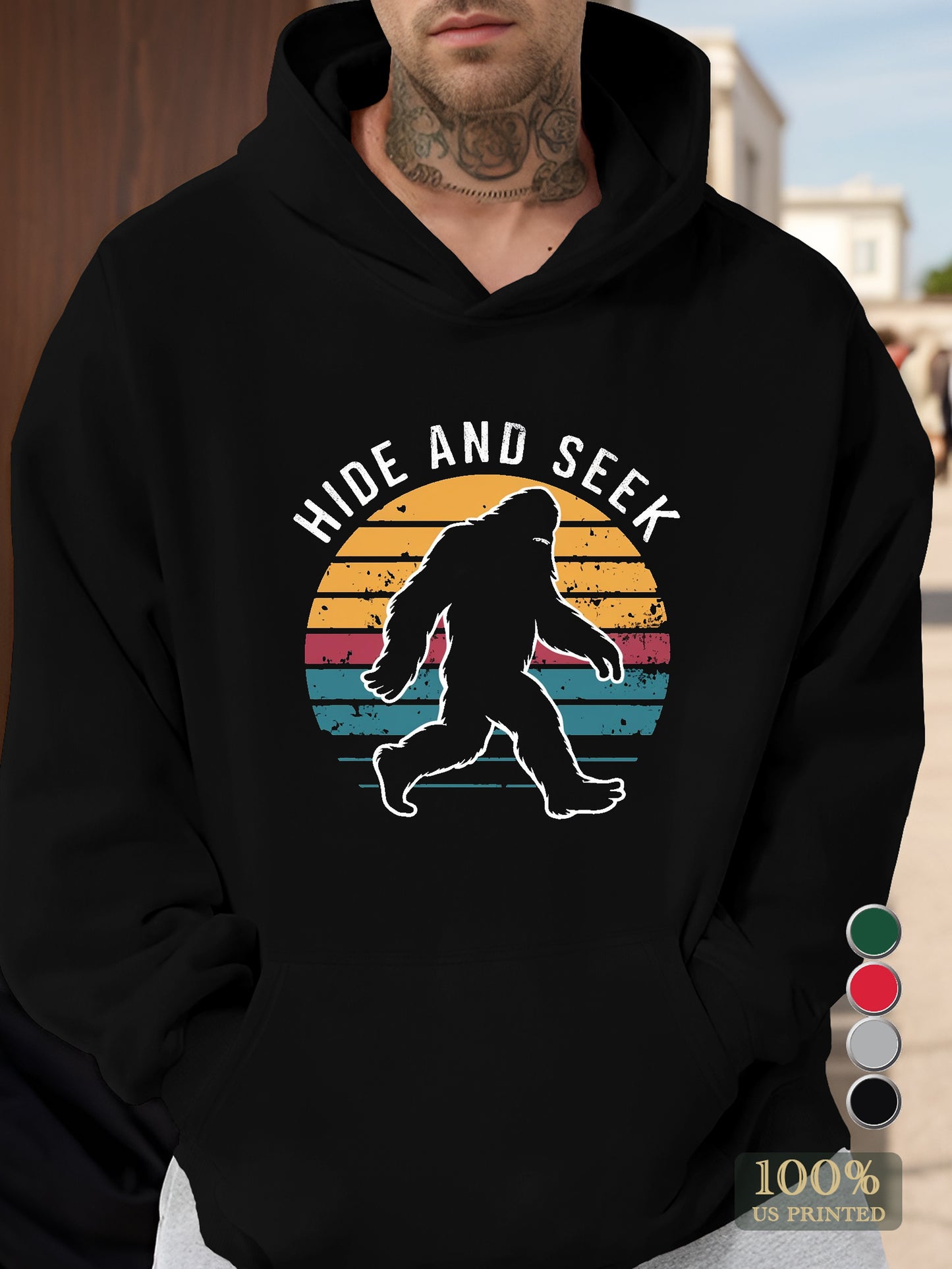 Hide AND Seek World Champion Men's hooded sweatshirt