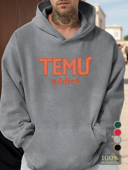 temu Men's hooded sweatshirt