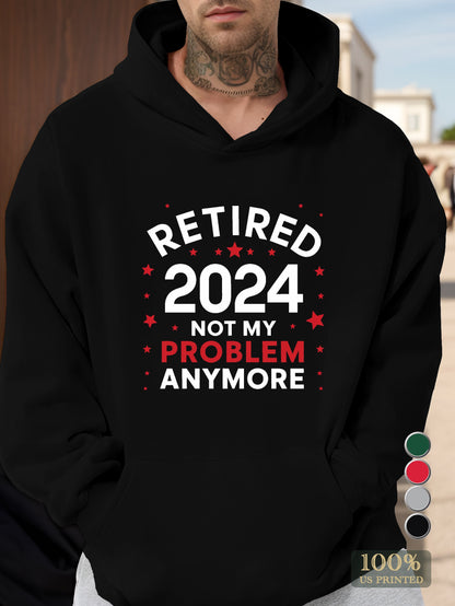 RETIRED 2024 Men's hooded sweatshirt