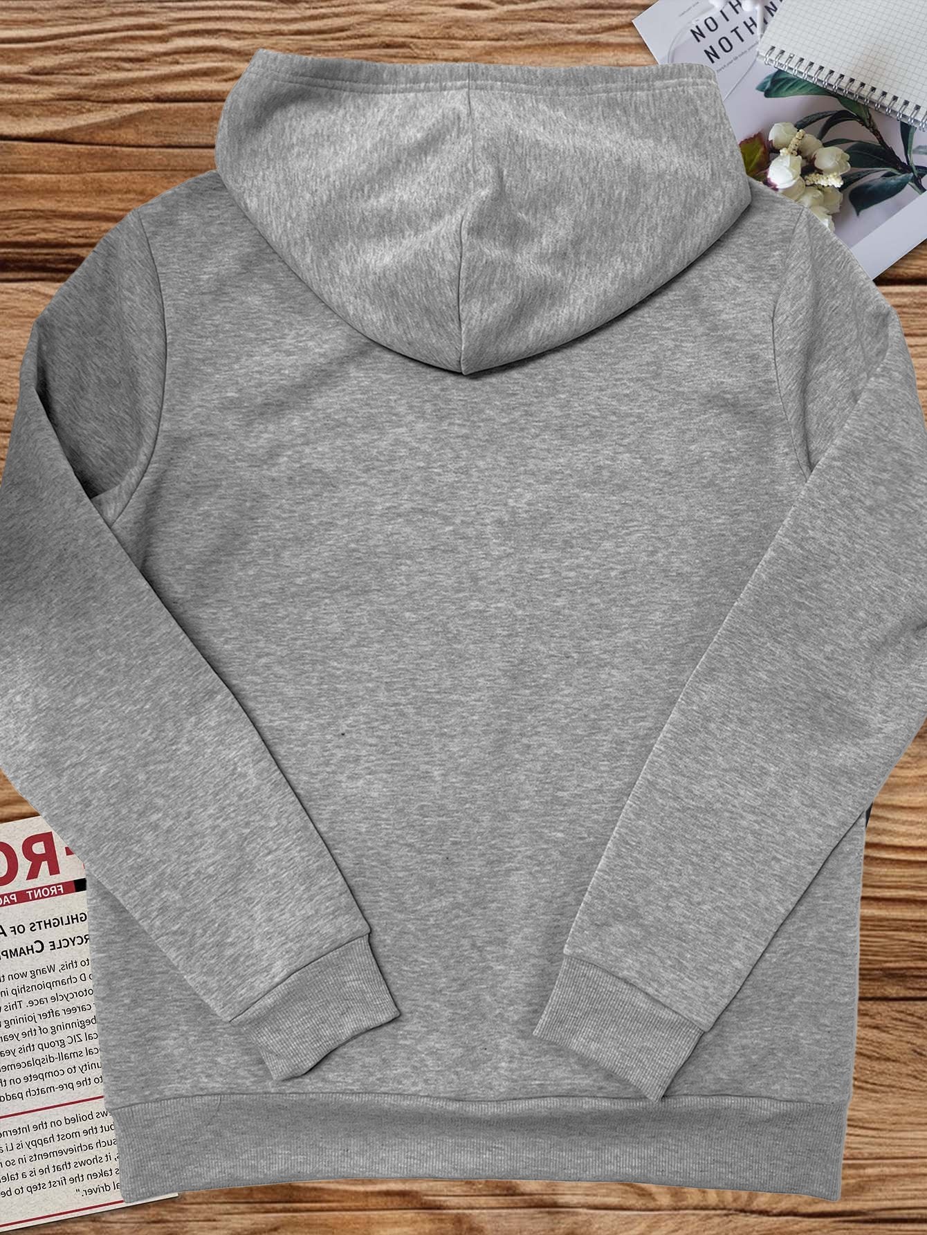 MY PAST Men's hooded sweatshirt