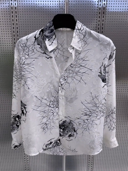 Summer Printed Short Sleeve Shirt