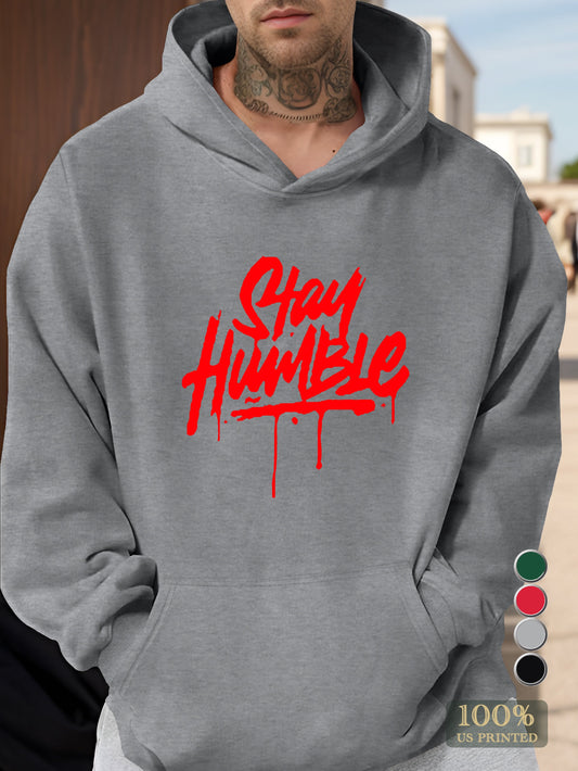 stay humble Men's hooded sweatshirt