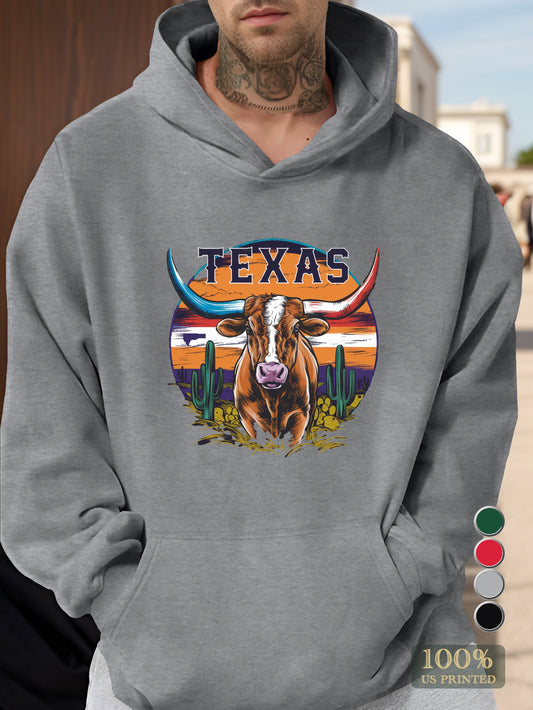 texas Men's hooded sweatshirt