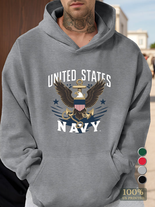 UNITED STATES NAVY Men's hooded sweatshirt