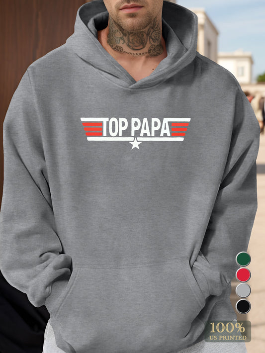 TOP PAPA Men's hooded sweatshirt