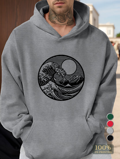 Waves Men's hooded sweatshirt