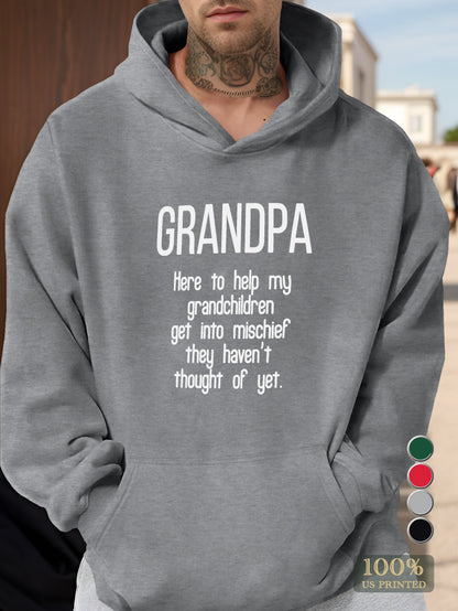 Grandpa Men's hooded sweatshirt