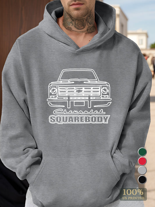 SQUAREBODY Men's hooded sweatshirt