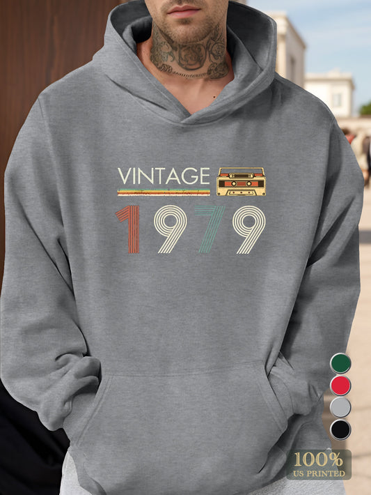 Retro 1979 Men's hooded sweatshirt