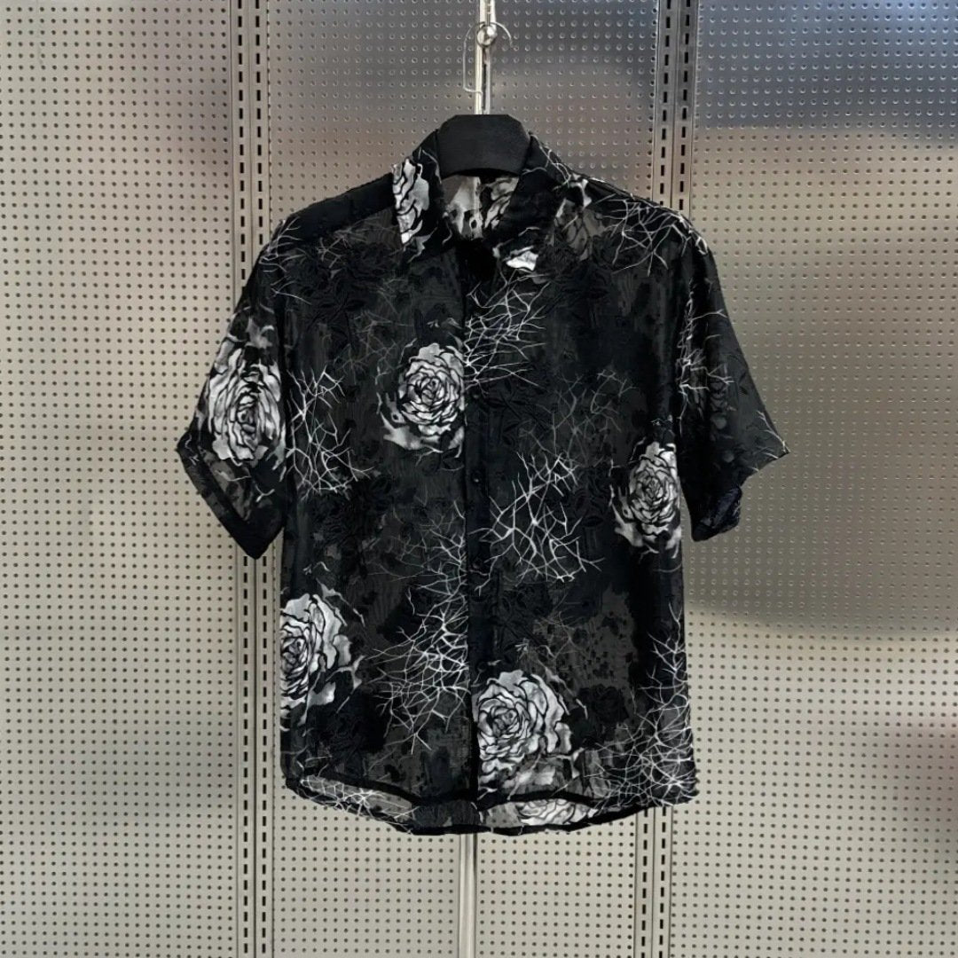 Summer Printed Short Sleeve Shirt