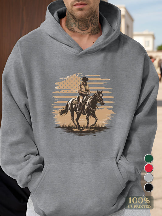 American Cowboy Men's hooded sweatshirt