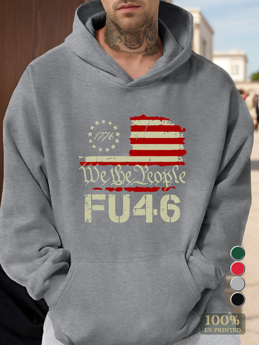 FU46 Men's hooded sweatshirt