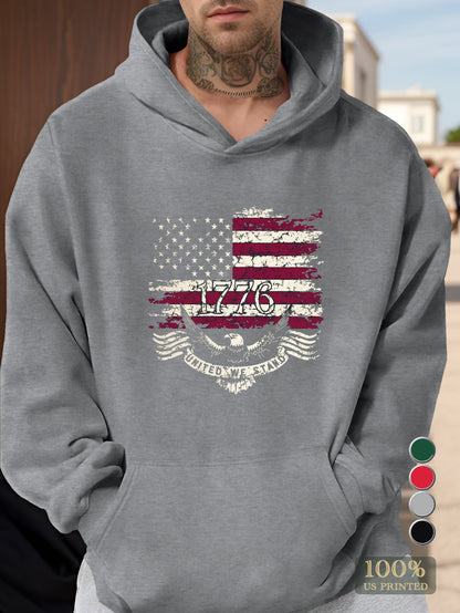 graphic Men's hooded sweatshirt