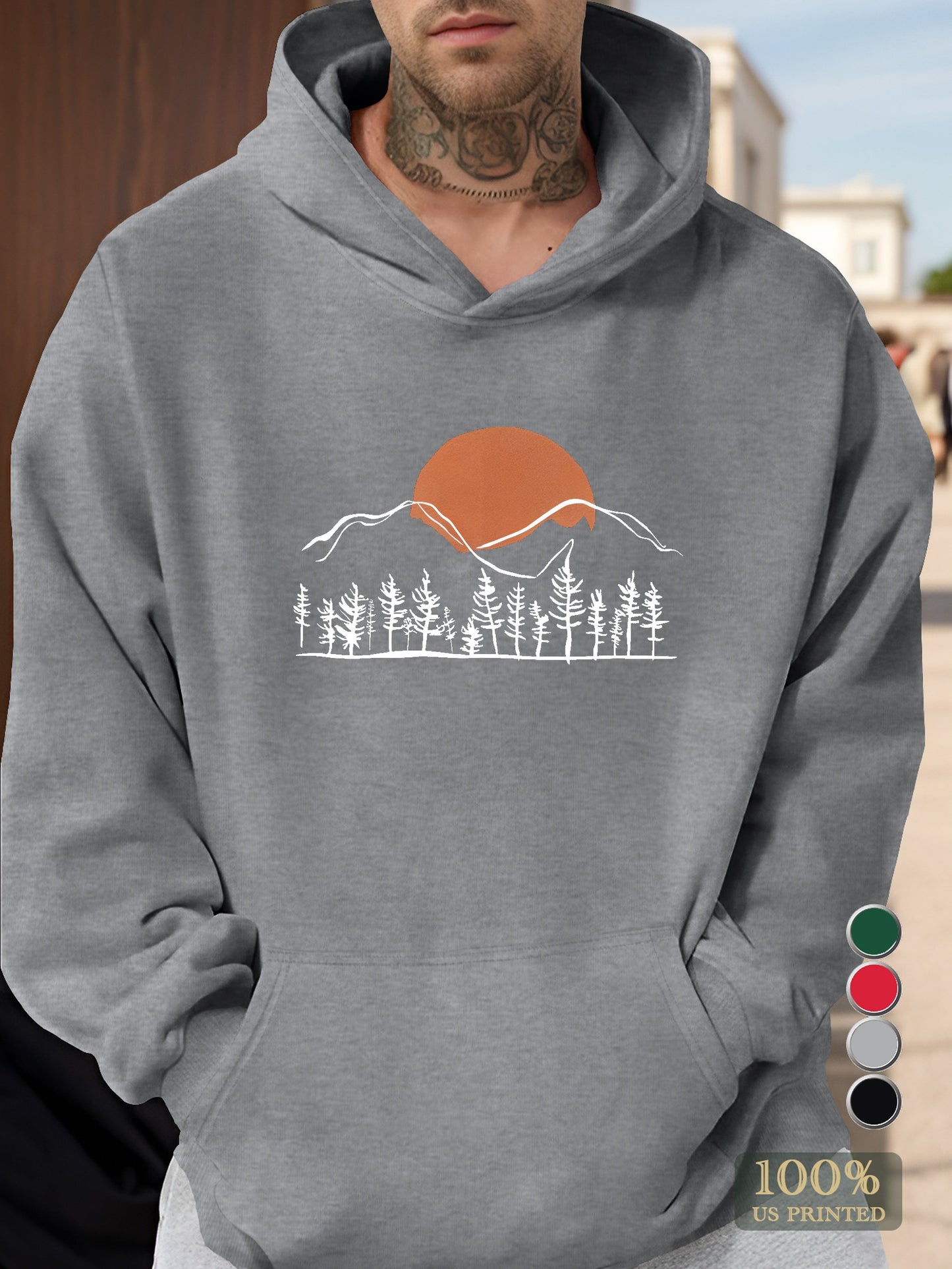 Sun Mountains Woods Men's hooded sweatshirt