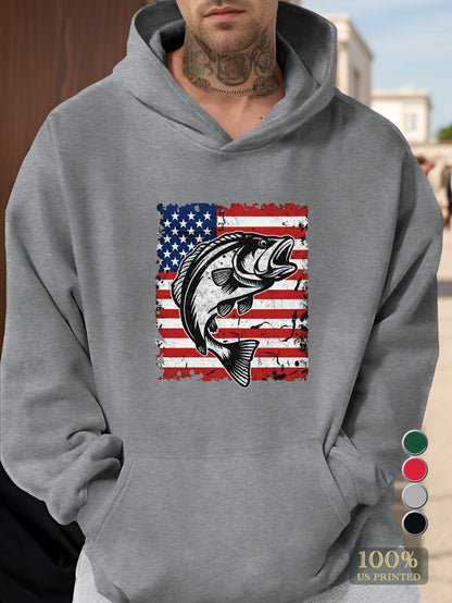 graphic Men's hooded sweatshirt