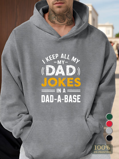 Dad Jokes Database Men's hooded sweatshirt