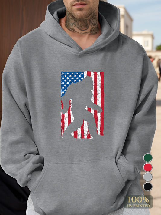 Flag Men's hooded sweatshirt