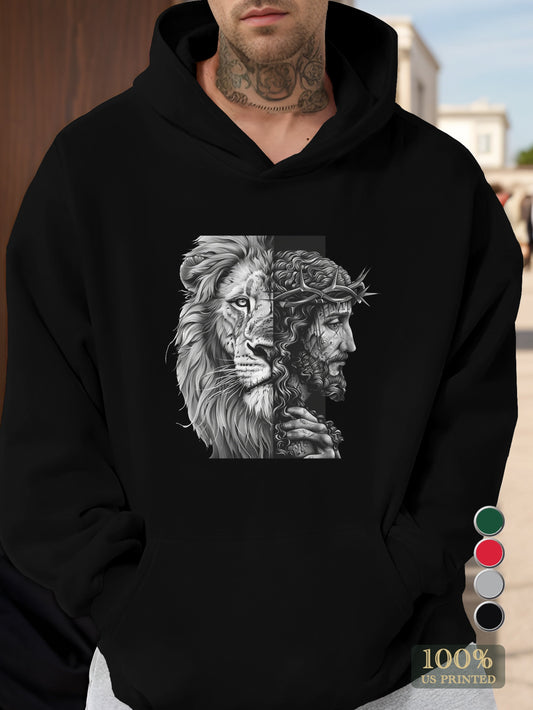 graphic Men's hooded sweatshirt