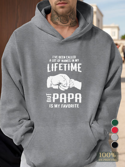 PAPA Men's hooded sweatshirt