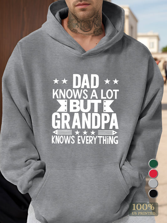 Dad Grandpa Men's hooded sweatshirt